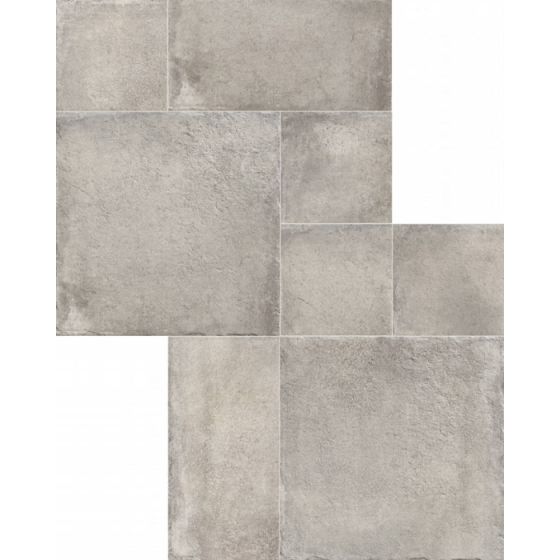 Keros Modula Portobello Silver πλακάκι δαπέδου 100x100 λευκής μάζας με Matt Relieve φινίρισμα